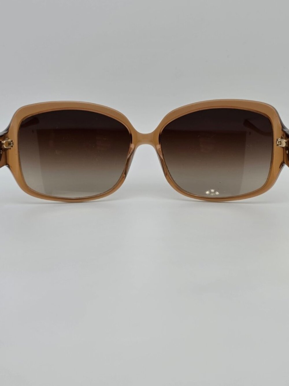 Coach HC8027 L902 5094/13 Scarlett Sand Beige Frame Brown Lens Sunglasses 59mm - Picture 4 of 12